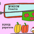 Dizionario illustrato di inglese per bambini: la cucina!
