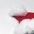 Lavoretti di Natale: Babbo Natale con la sagoma delle manine