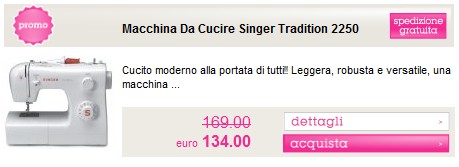 macchine-cucire esempio offerta del mese
