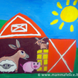 La fattoria degli animali… in un quadro!