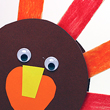 Lavoretti Thanksgiving: il tacchino segnaposto