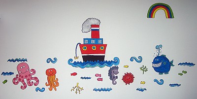 murales cameretta bambini