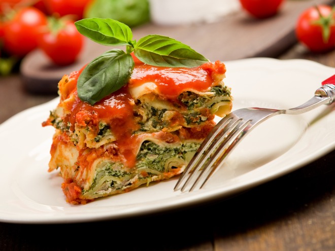 lasagne al forno
