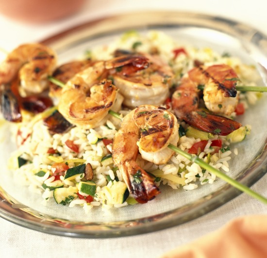 ricette-riso-risotti-orientale-speziato-spiedini-gamberi