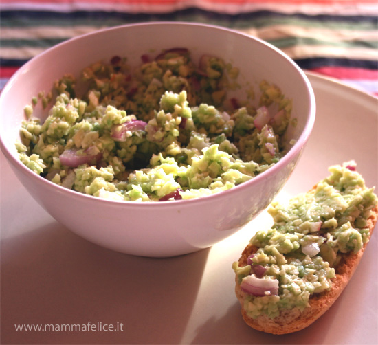 guacamole ricetta