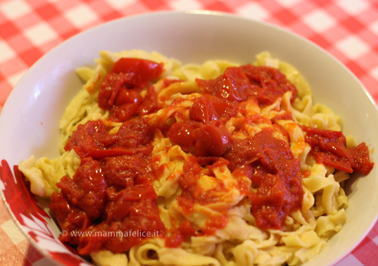 tagliatelle fatte in casa