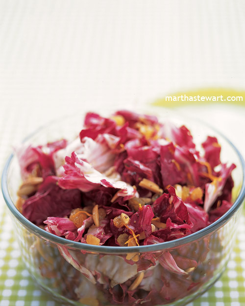 insalata di radicchio e arancia