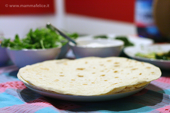 ricetta della piadina bolognese romagnola