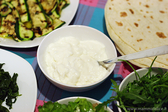 la ricetta della piadina