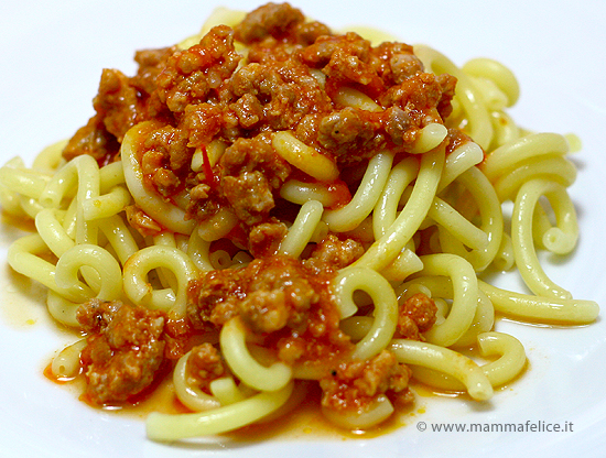 la ricetta del ragù