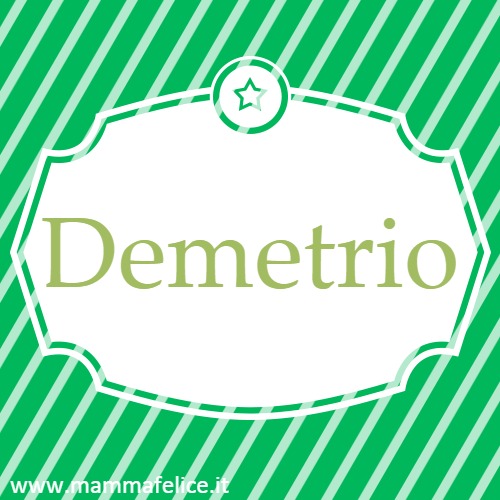 Demetrio