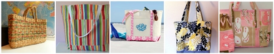 10 idee per borse da spiaggia