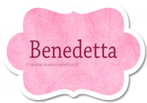 nomi-bambini-benedetta