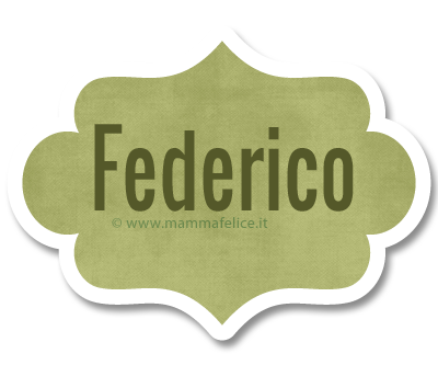nomibambinifederico Mamma Felice
