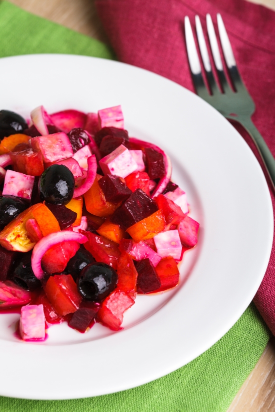 insalata di barbabietole per pasqua