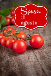 La spesa di agosto