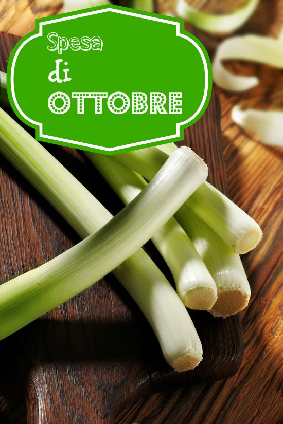 la spesa di ottobre