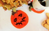 zucca di Halloween a crochet