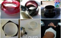 Bangles di plastica colorati