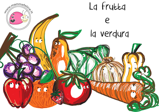 come-disegnare-frutta-verdura