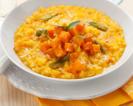 risotto zucca e salvia