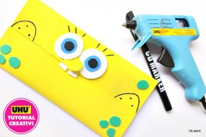 Come realizzare porta salviette in comma crepla di Spongebob Tutorial creativi