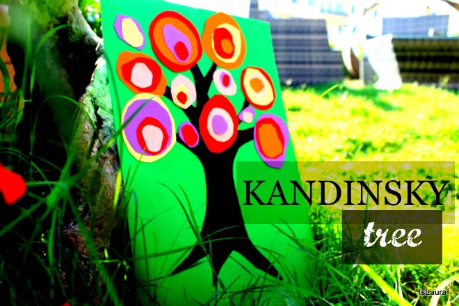 Come realizzare un Kandinsky trees albero cartoncino opera per bambini