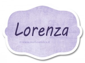 nomi-di-bambine-lorenza