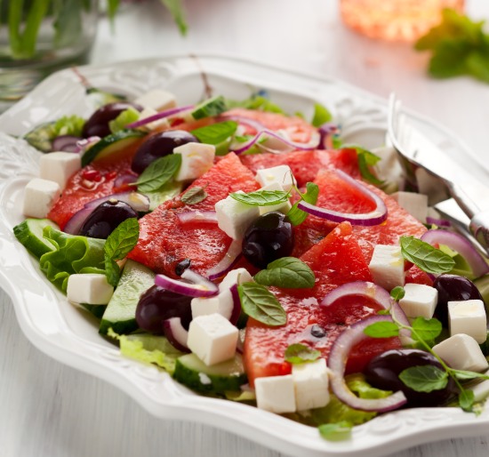 ricette-con-la-menta-carpaccio-anguria-melone-feta