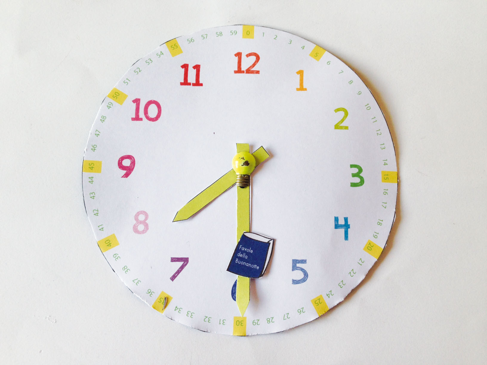 Orologio per bambini, Impara a leggere l'ora, Gioco di apprendimento  stampabile, Attività scolastica in casa, Orologio educativo, Strumento  didattico, Gioco di raccoglitori impegnati, Scuola -  Italia