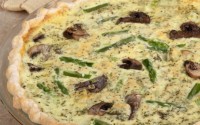 torta-salata-asparagi-funghi-champignons-rucola-fontina