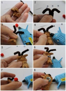 Come-fare-renne-calamite-riciclando-tappi-di-sughero