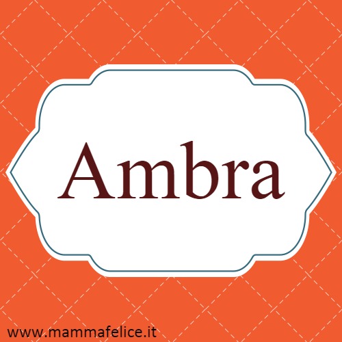 Ambra