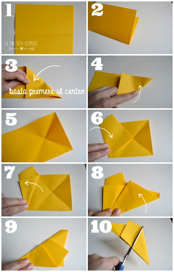 Stella Di Natale Origami Istruzioni.Decorazioni Natalizie Fai Da Te Le Stelle Di Carta Mamma Felice