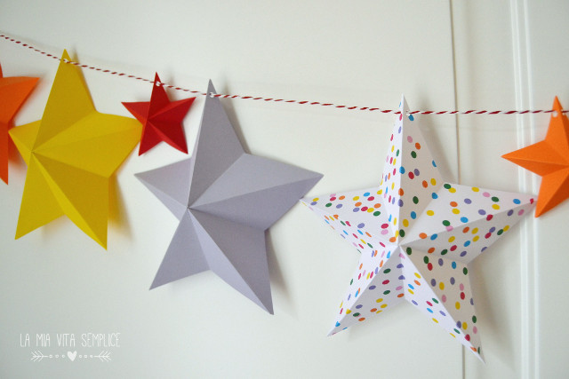 Origami Decorazioni Natalizie.Decorazioni Natalizie Fai Da Te Le Stelle Di Carta Mamma Felice