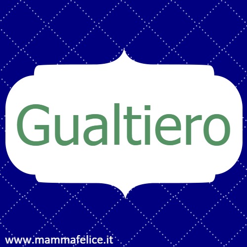 Gualtiero