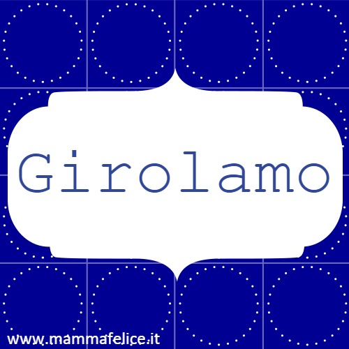 Girolamo