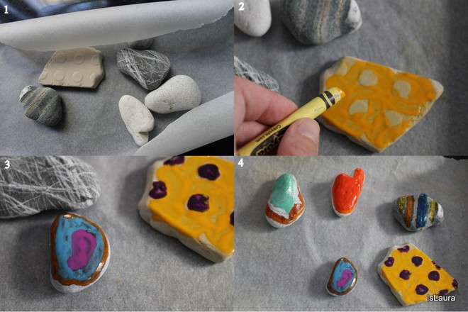 Lavoretti Di Natale Con I Sassi.Come Decorare I Sassi Con I Pastelli A Cera Mamma Felice