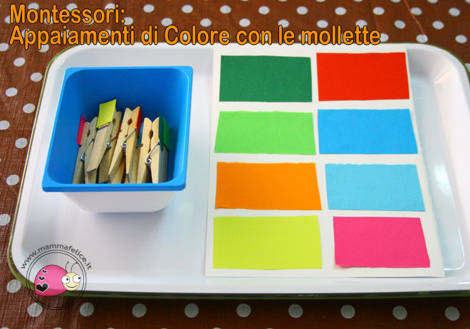 montessori-attivita-vita-pratica-motricita-fine-appaiamenti-di-colore-con-mollette