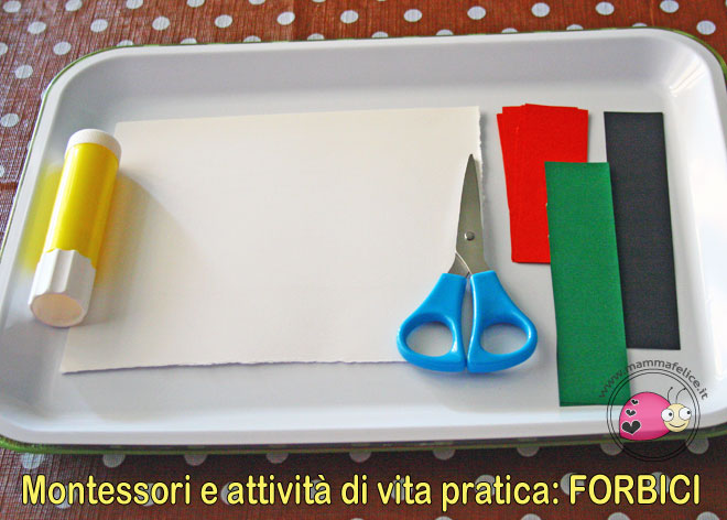 montessori-attivita-vita-pratica-motricita-fine-usare-le-forbici-ritagliare-incollare-collage