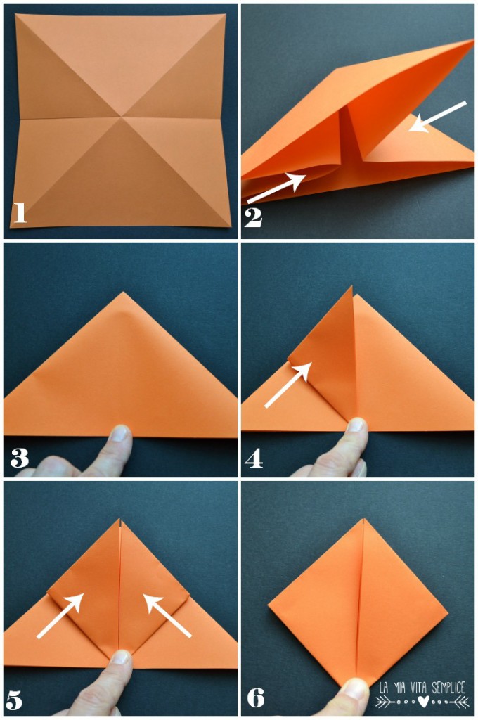 Come fare la zucca origami di Halloween Mamma Felice