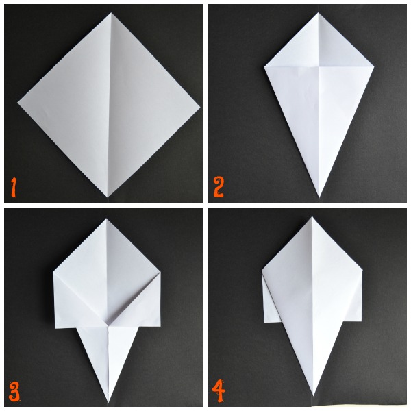 fantasma origami collage origami 1