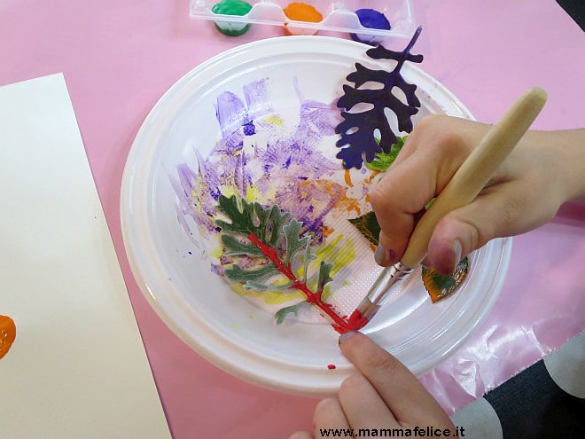 Lavoretti per bambini con fiori e foglie - Mammafelice