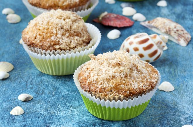 ricette-con-la-stevia-muffin-banana-cocco