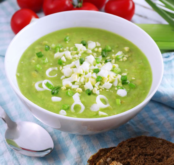 ricette di verdure verdi con clorofilla