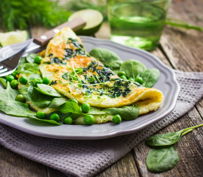 ricette di verdure verdi con clorofilla