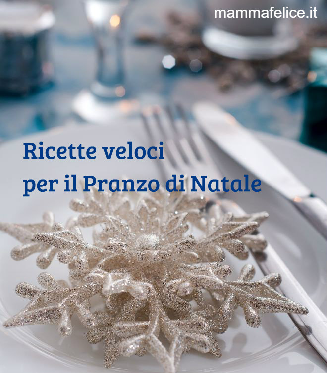 Idee Menu Per Pranzo Di Natale.Ricette Veloci Per Il Pranzo Di Natale Mamma Felice