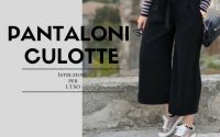 Come indossare i pantaloni culotte - o cropped pants