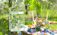 come organizzare un buffet in giardino all'aperto per tante persone