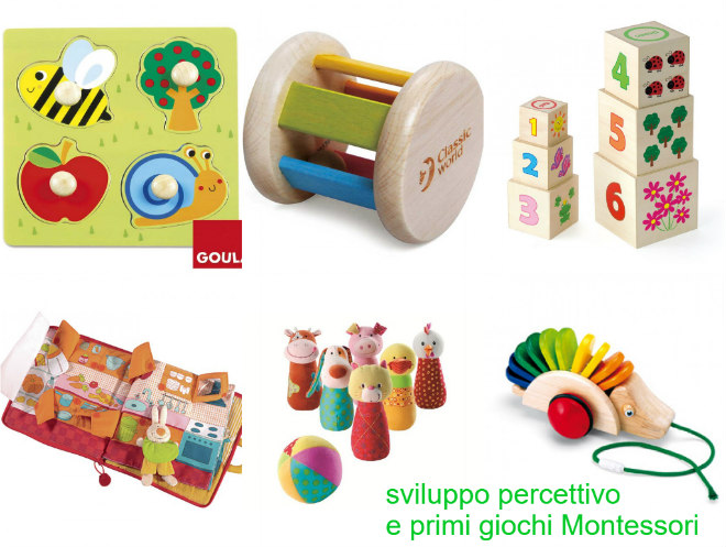 giochi montessori bambini 2 anni